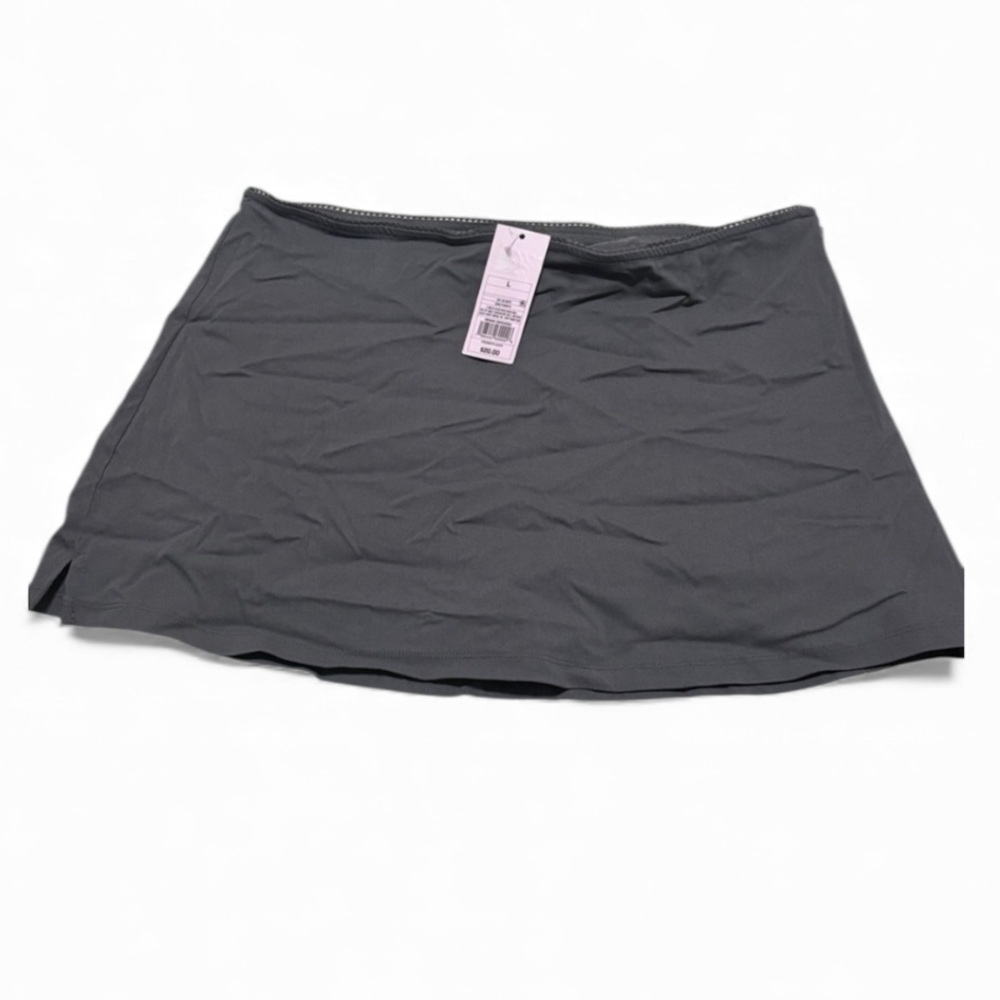 NWT Wild Fable Gray Mini Skort Size L